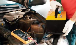 duración de una batería de auto